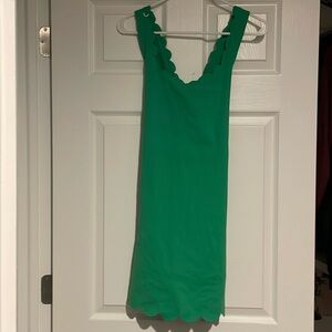 Jcrew scalloped active dress